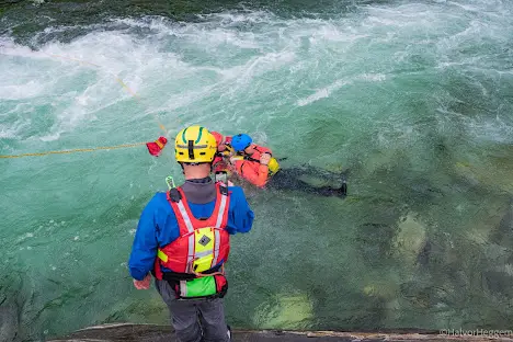Bilde for kurs i Live Bait & Technical Rescue for Whitewater Kayakers – Sel / Otta